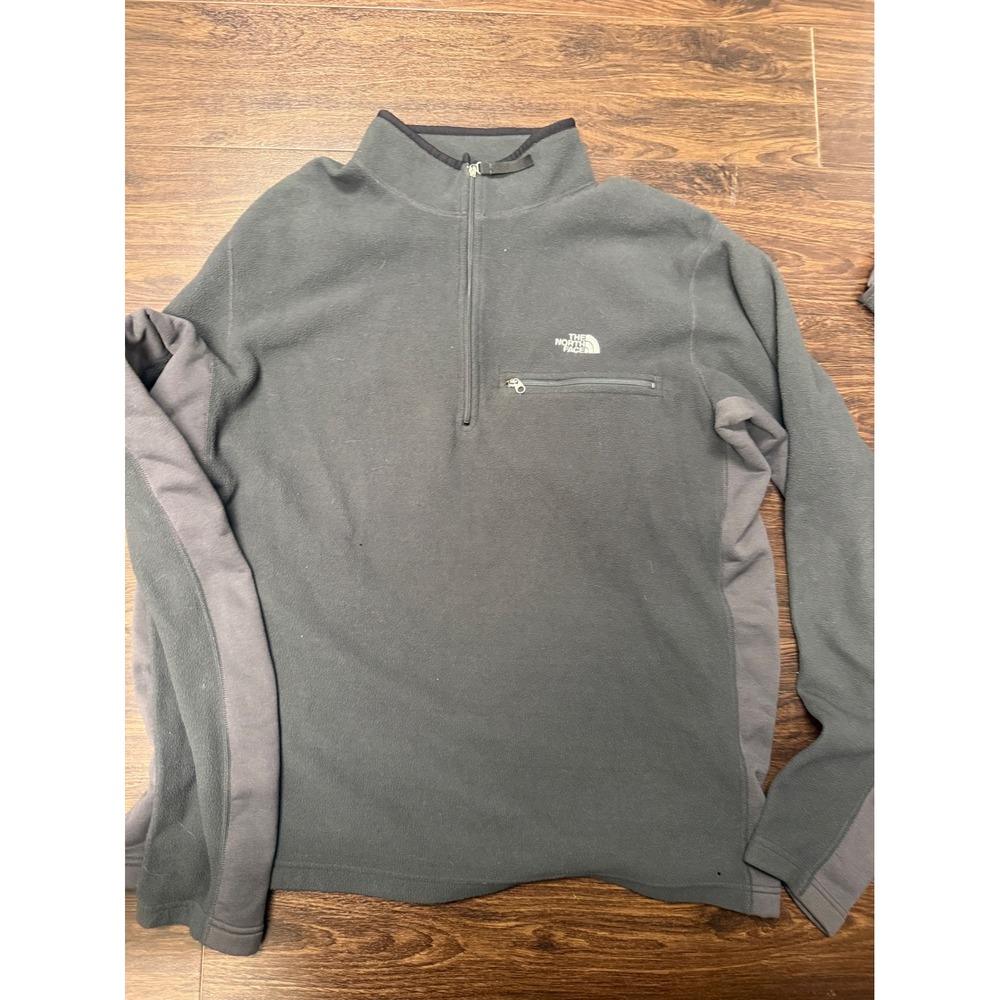 The North Face Flight Series 1/4 Zip Fleece Pullover - Men's XL (Grey/Charcoal)